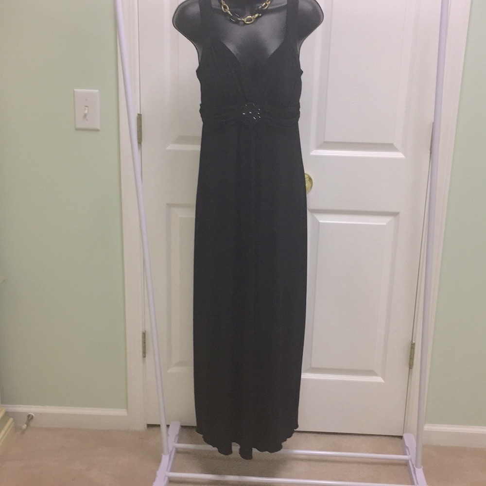 Ladies Black Maxi Dress